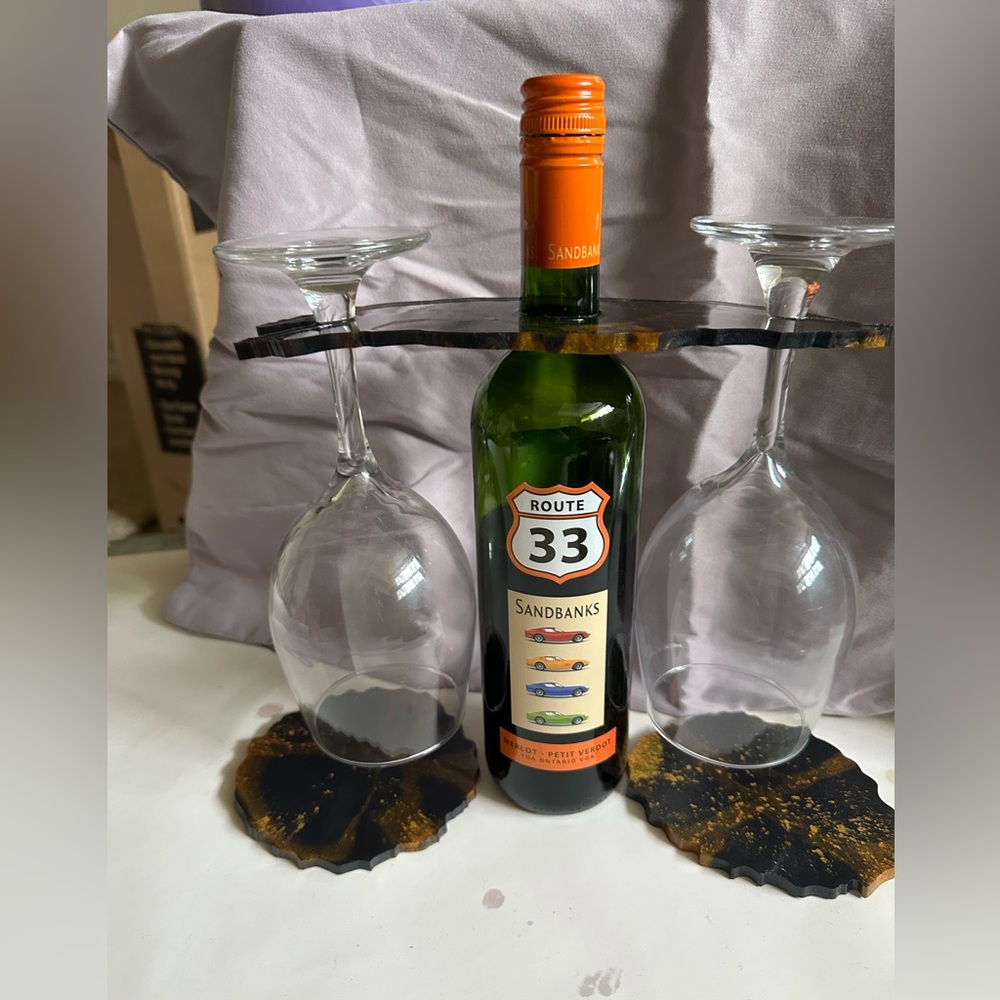 🍷 3 piece wine caddy set- great gift idea